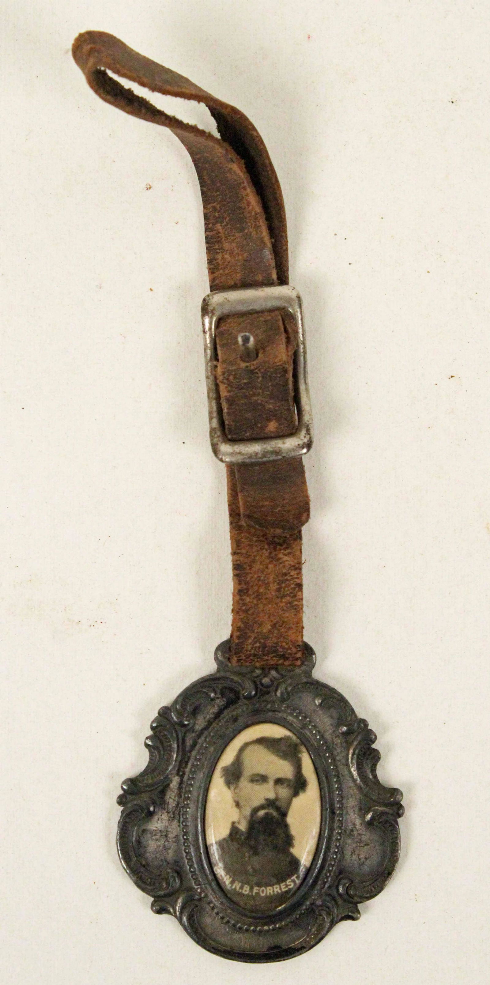 Nathan Bedford Forrest Watch Fob, C. 1900 (1 of 3)