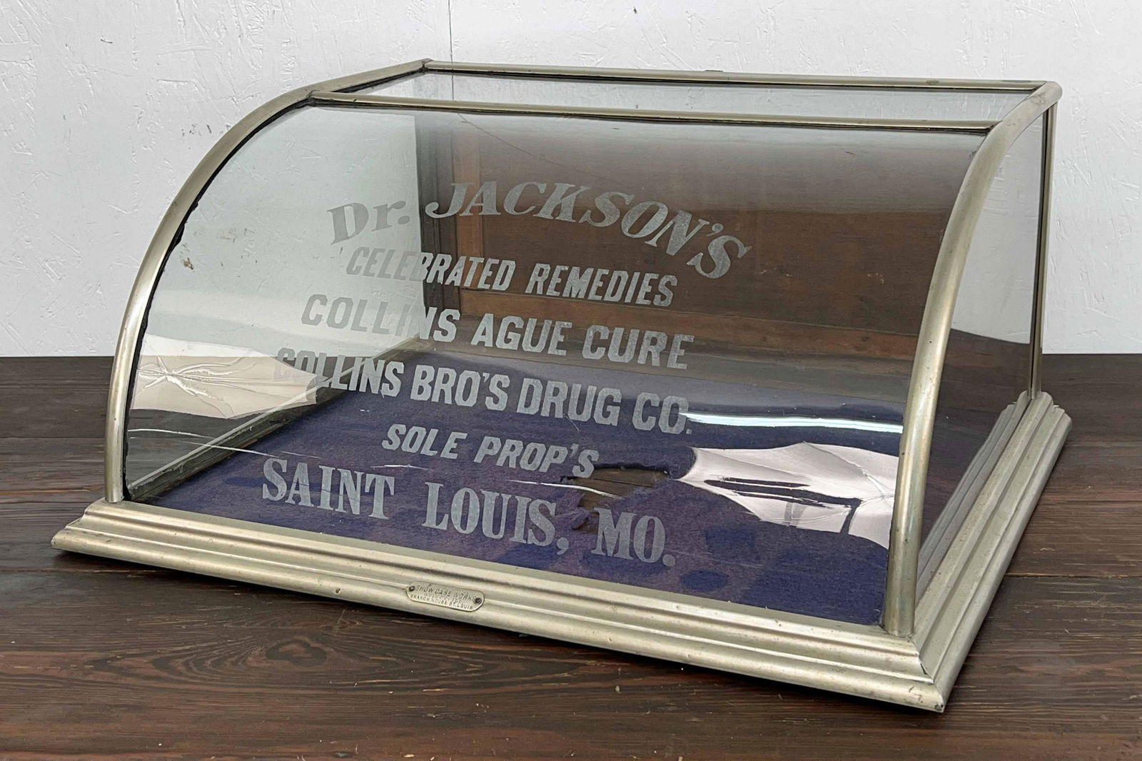 Dr. Jackson's "Celebrated Remedies" Display Case (1 of 4)