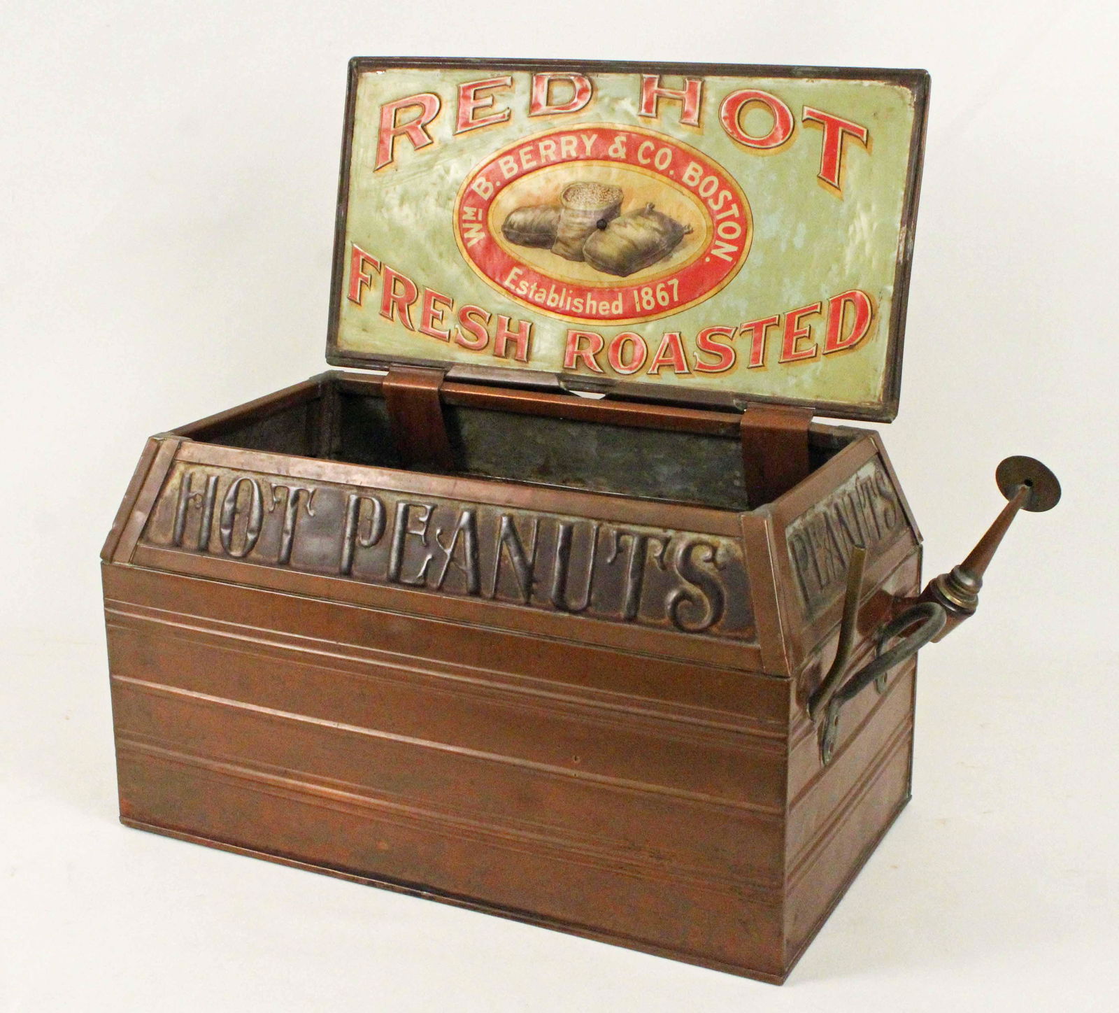 William Berry "Red Hot" Peanut Vendor's Box (1 of 8)