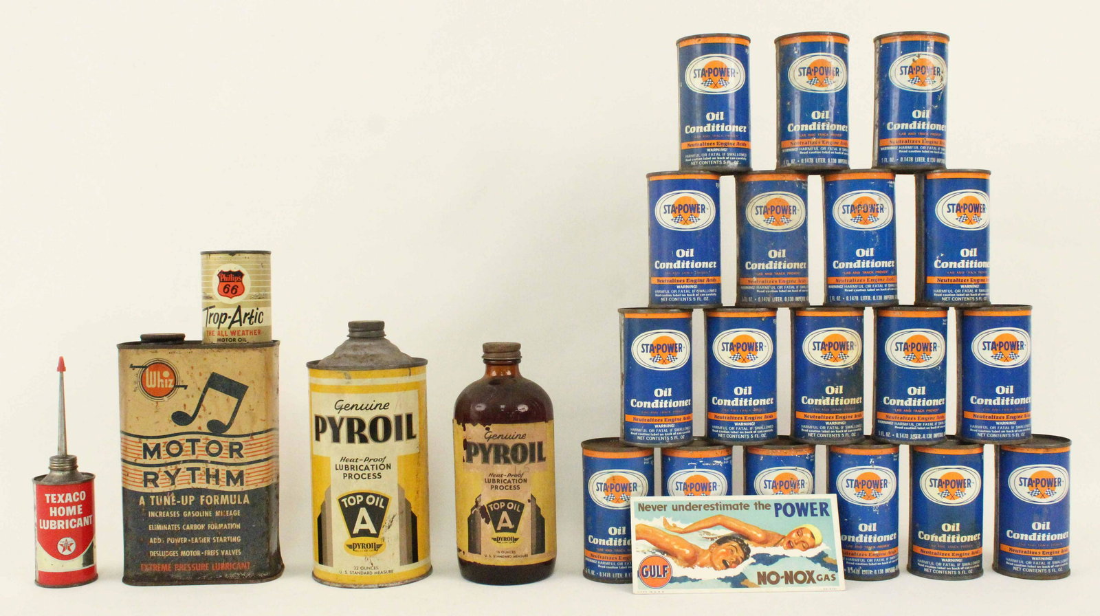 Group of Vintage Petroleum Products, Oil, Etc. (1 of 6)