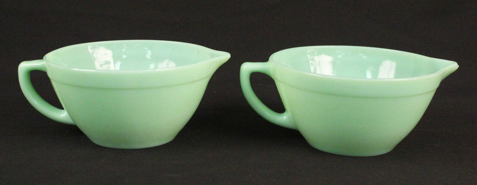 Two Fire King Jadeite Batter Bowls (1 of 4)