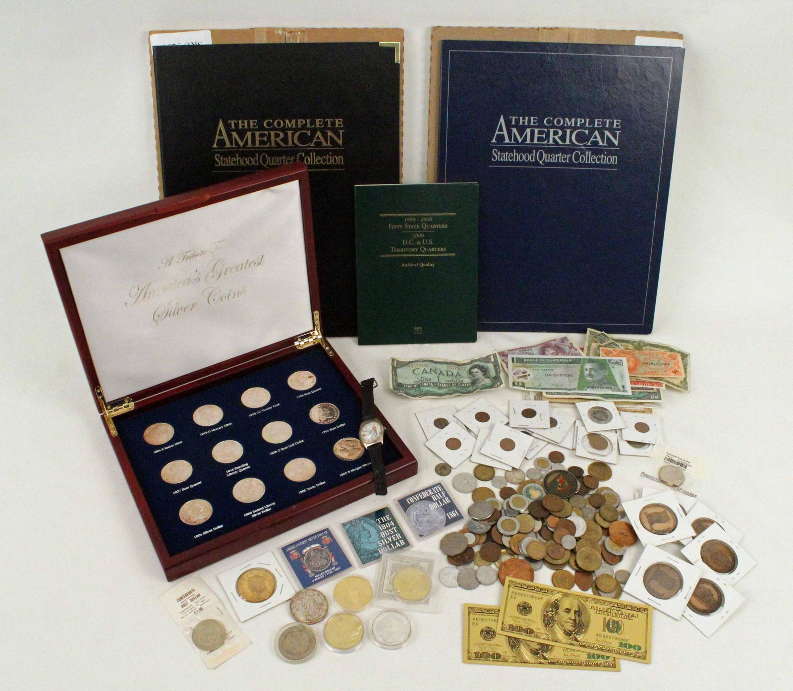 Group of Fantasy & Foreign Coins, Tokens, Currency, Etc. (1 of 8)