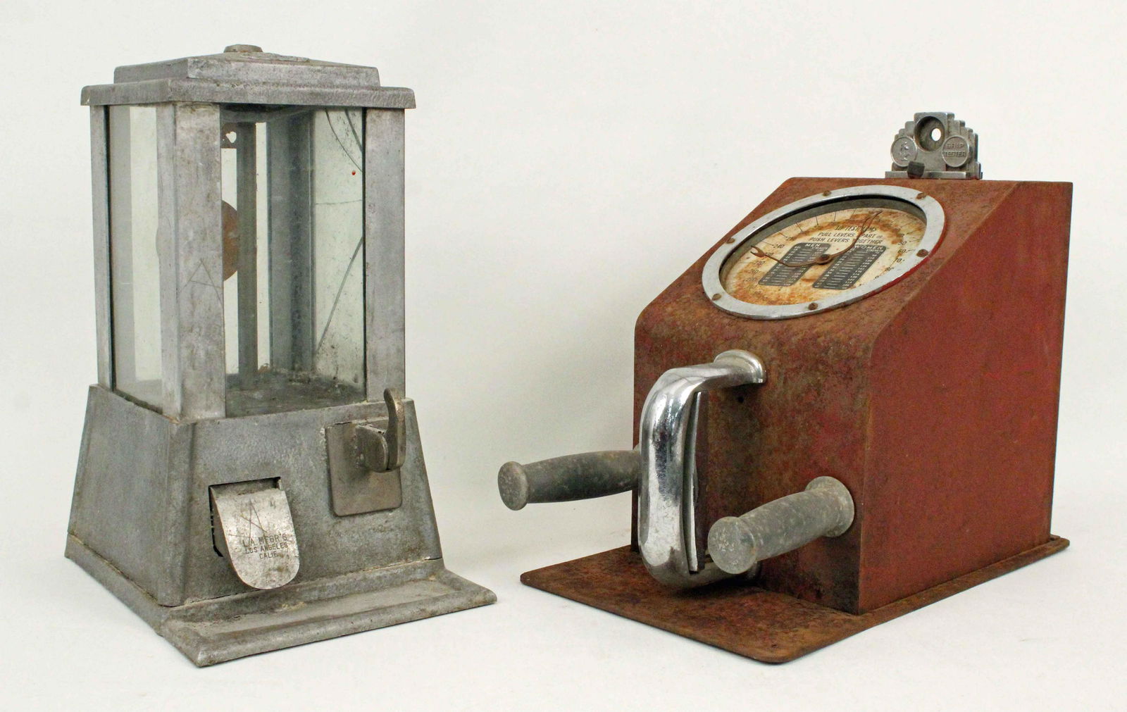 Sun Gumball and Arcade Strength Tester Coin Opp (1 of 8)