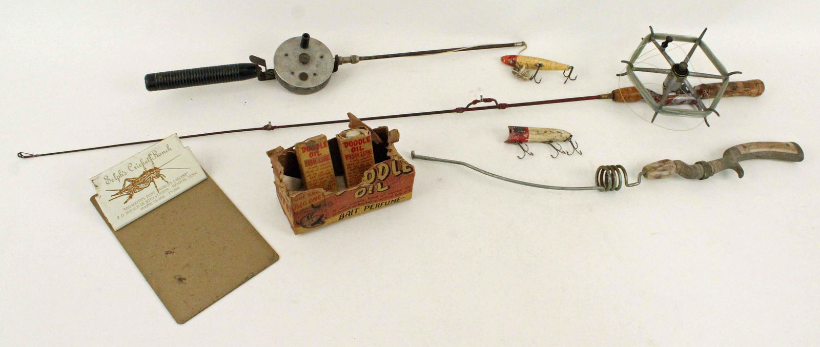 Vintage Rod and Reels, Fishing Lure Etc. (1 of 8)