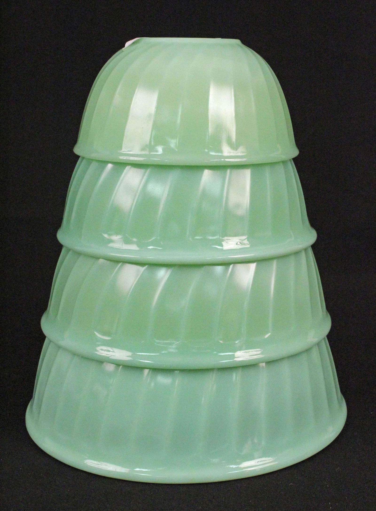 Fire King Jadeite Bowl Set 6", 7", 8" & 9" (1 of 3)