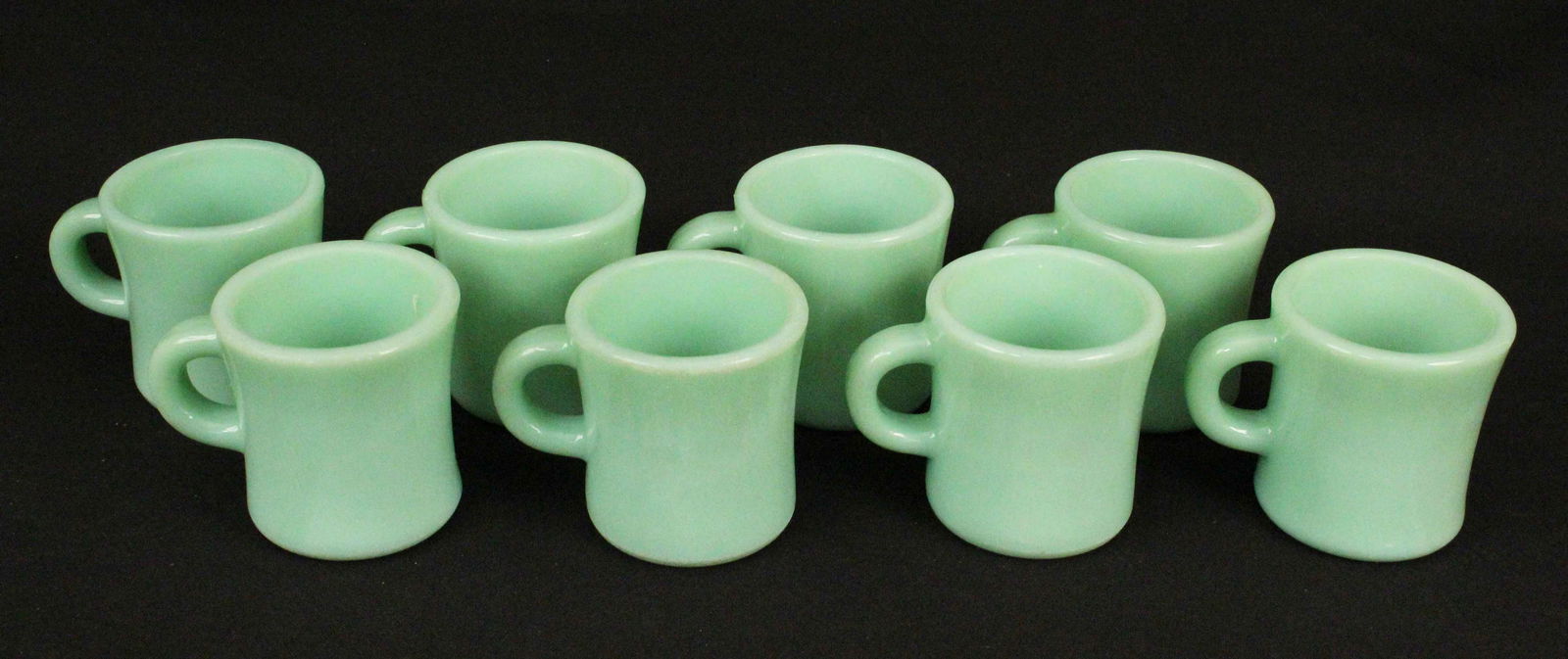 8 Fire King Jadeite Restaurant Hot Chocolate Mugs (1 of 3)