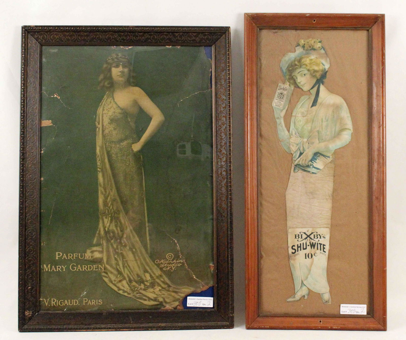 Two Paper Signs, Shu-Wite & Mary Garden (1 of 8)