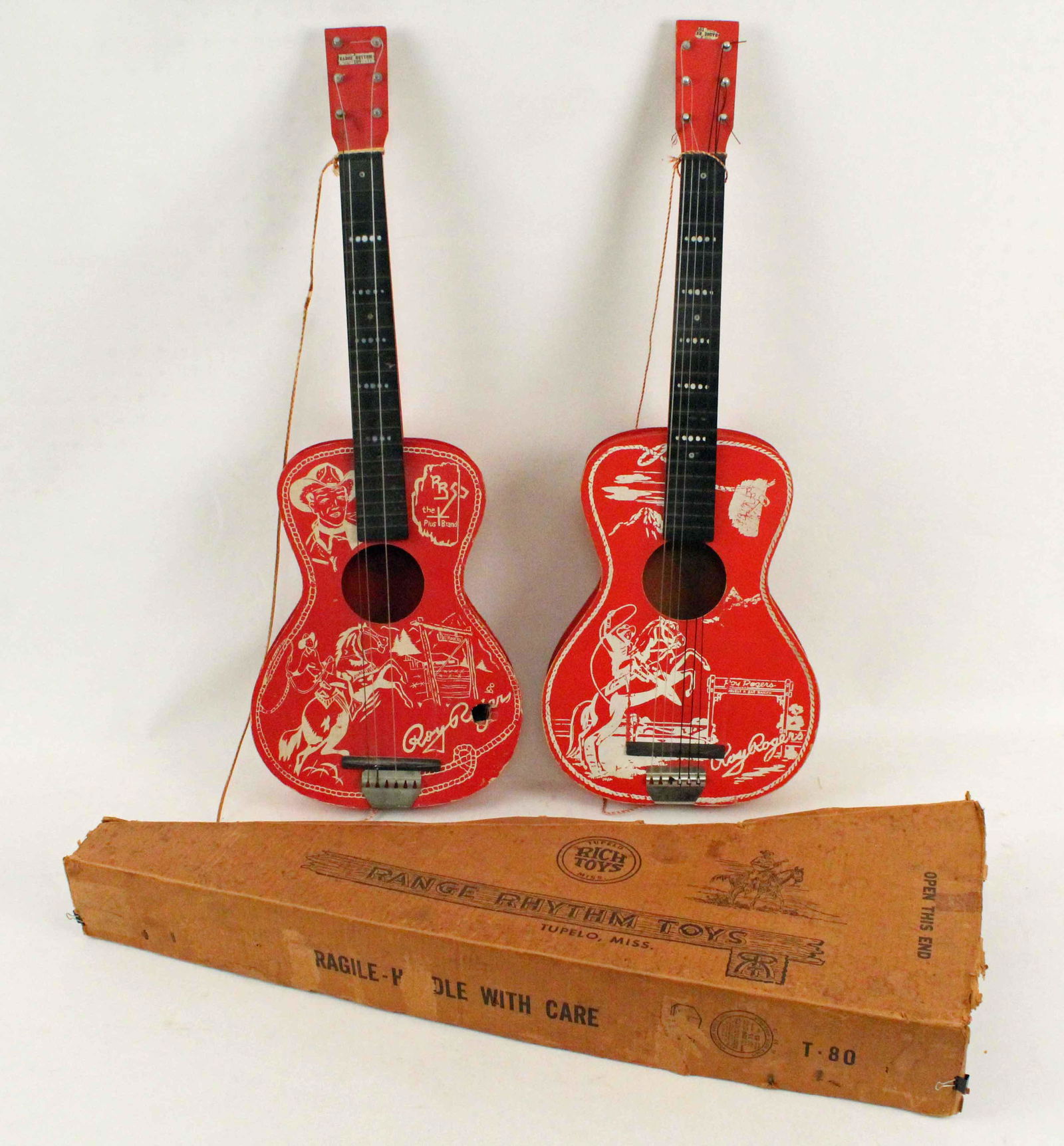 Two Roy Rogers Toy Guitars (1 of 6)