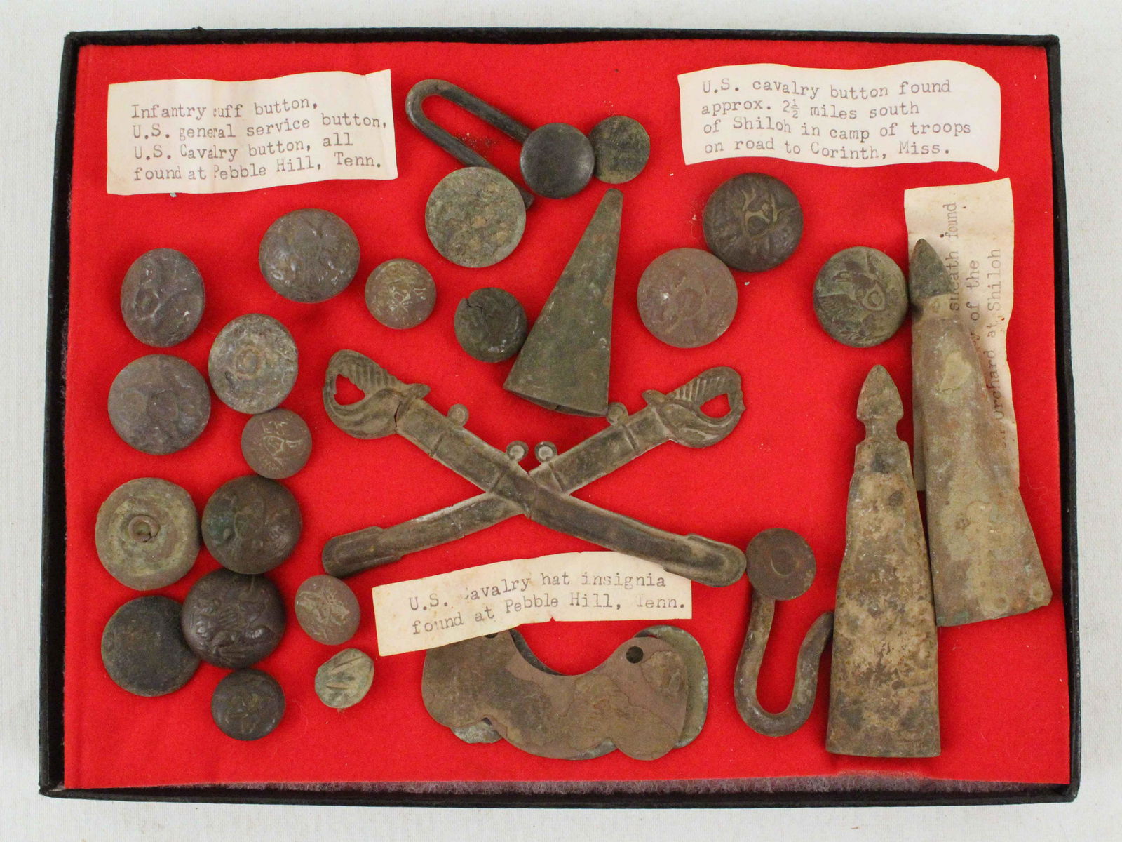 Battle of Shiloh, Civil War, Buttons, Etc. (1 of 5)