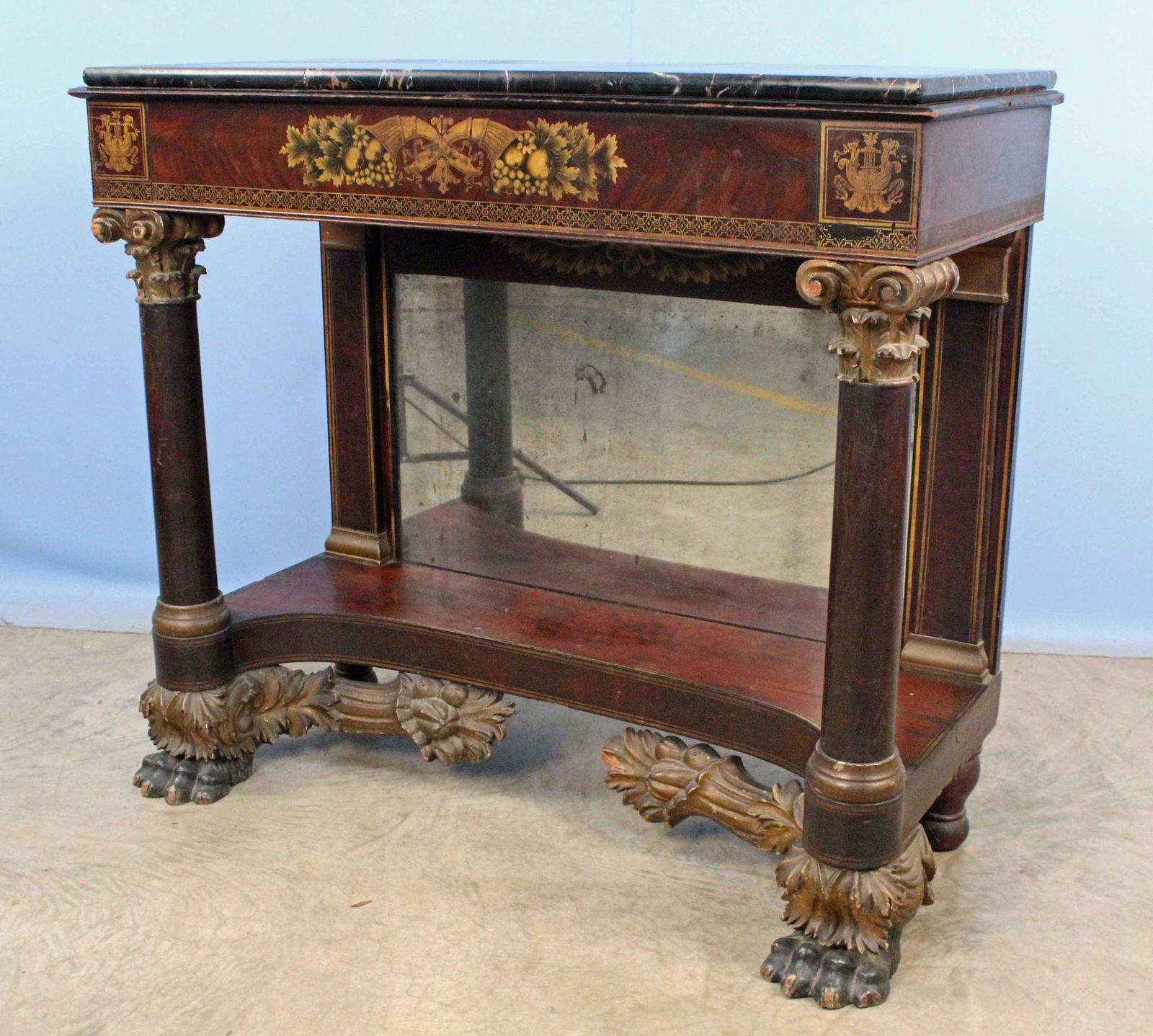 American Federal Mahogany Pier Table C. 1830 (1 of 17)