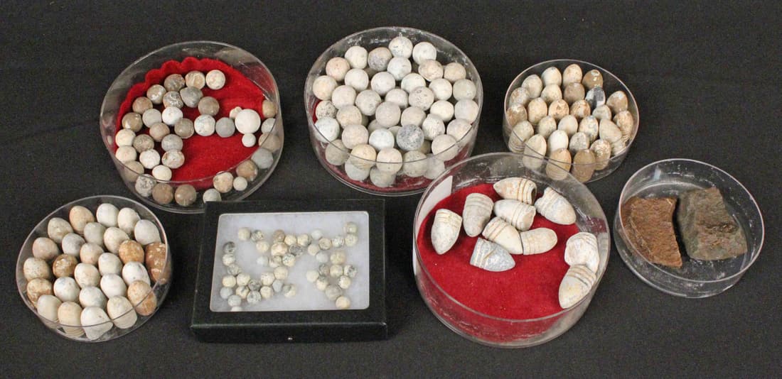 Group of Civil War Bullets, Buckshot, & Fragments (1 of 7)