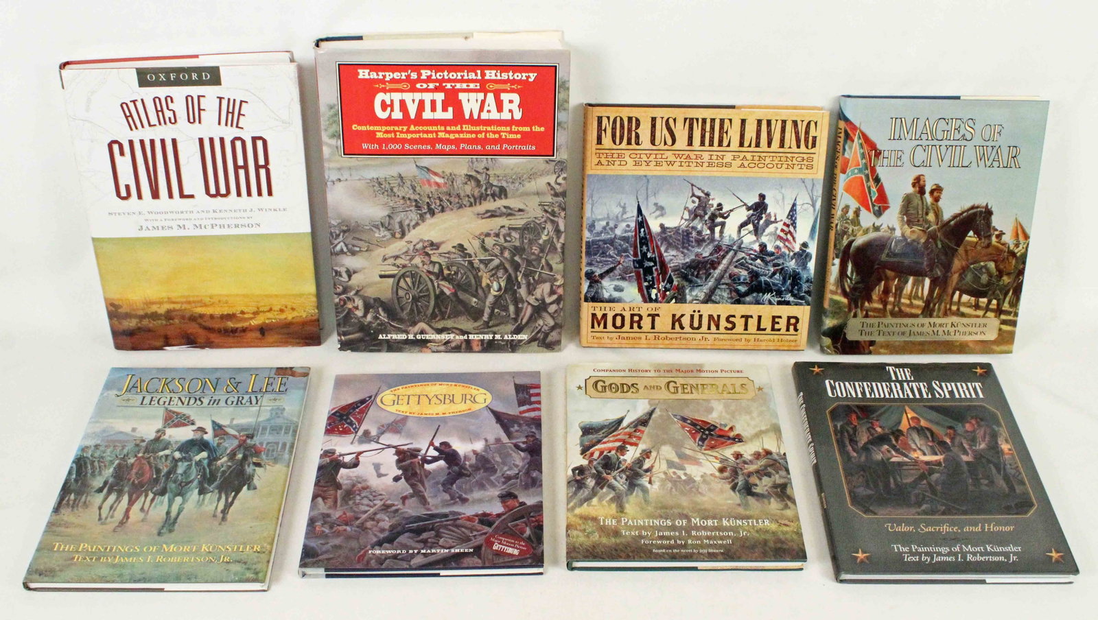 Eight Civil War Books, Harper's Pictorial, Oxford,: (Eight Civil War Books, Harper's Pictorial, Oxford, Etc. (1) Harper's Pictorial History of the Civil War: Contemporary Accounts and Illustrations form the Most Important Magazine of the Time; Alfred H