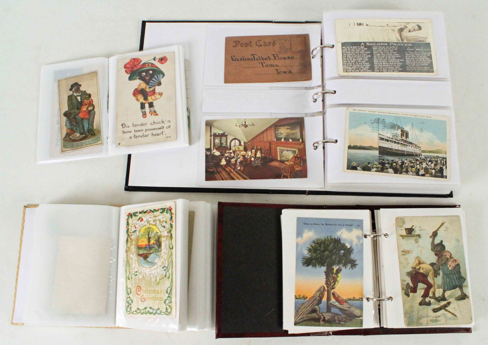 Black Americana Post & Trade Cards, Valentines, Auction