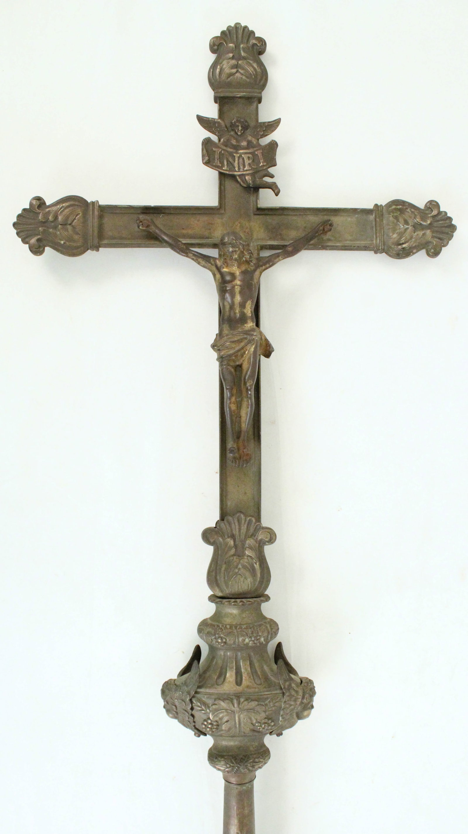 19th C. Processional Crucifix 8' 6" High (1 of 7)