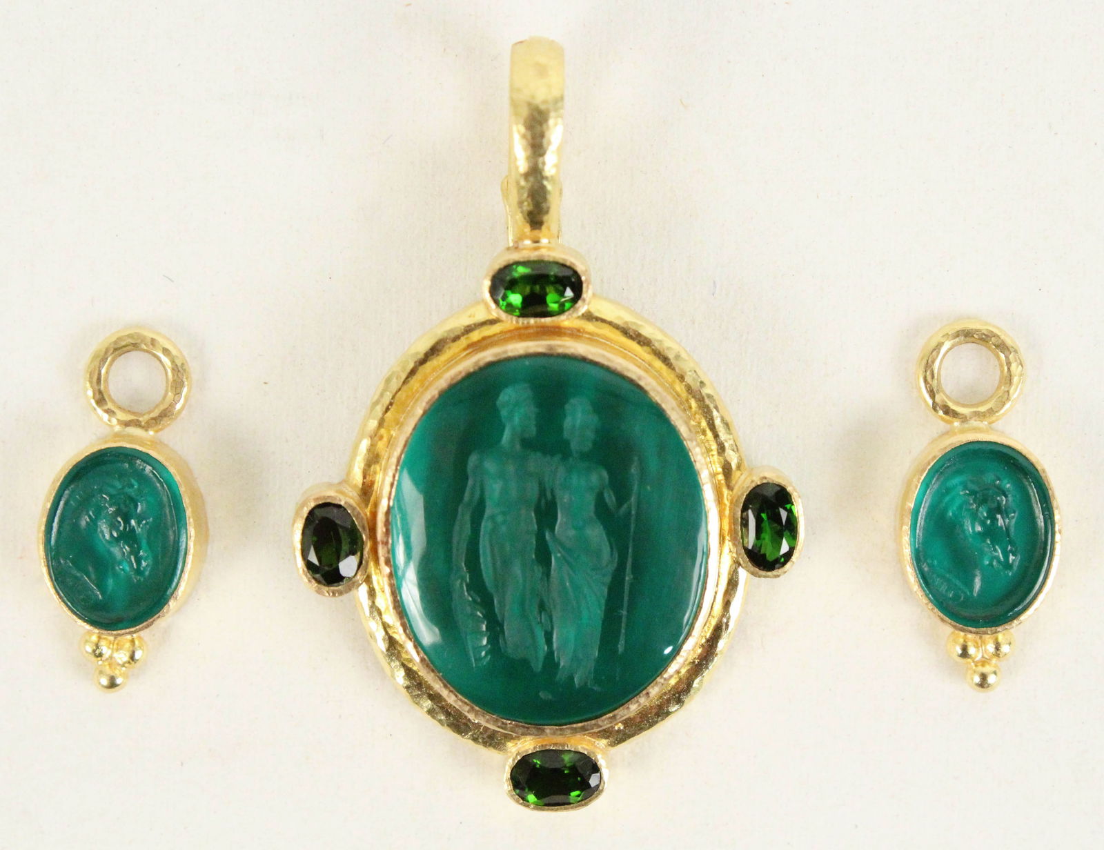 Elizabeth Locke 19K Pendant & Earring Charms (1 of 7)