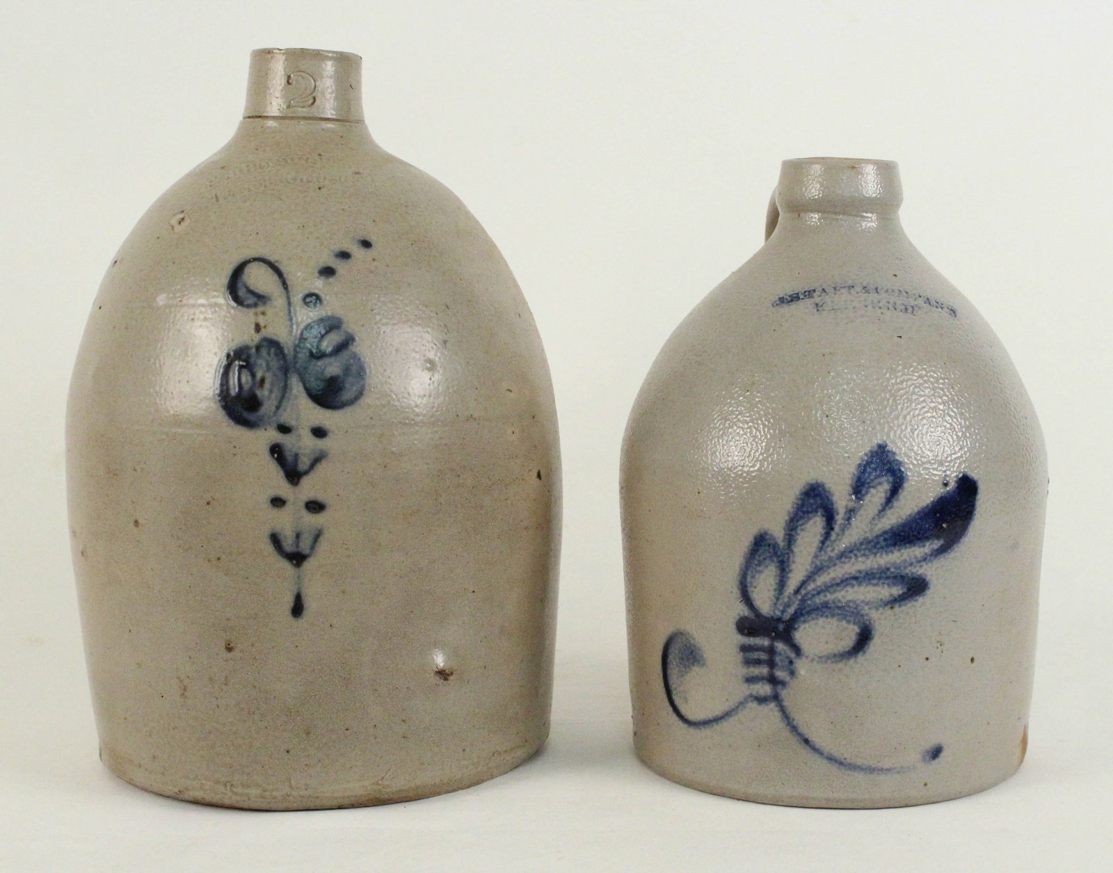 Bosworth, Hartford & Taft NH. Cobalt Jugs (1 of 10)