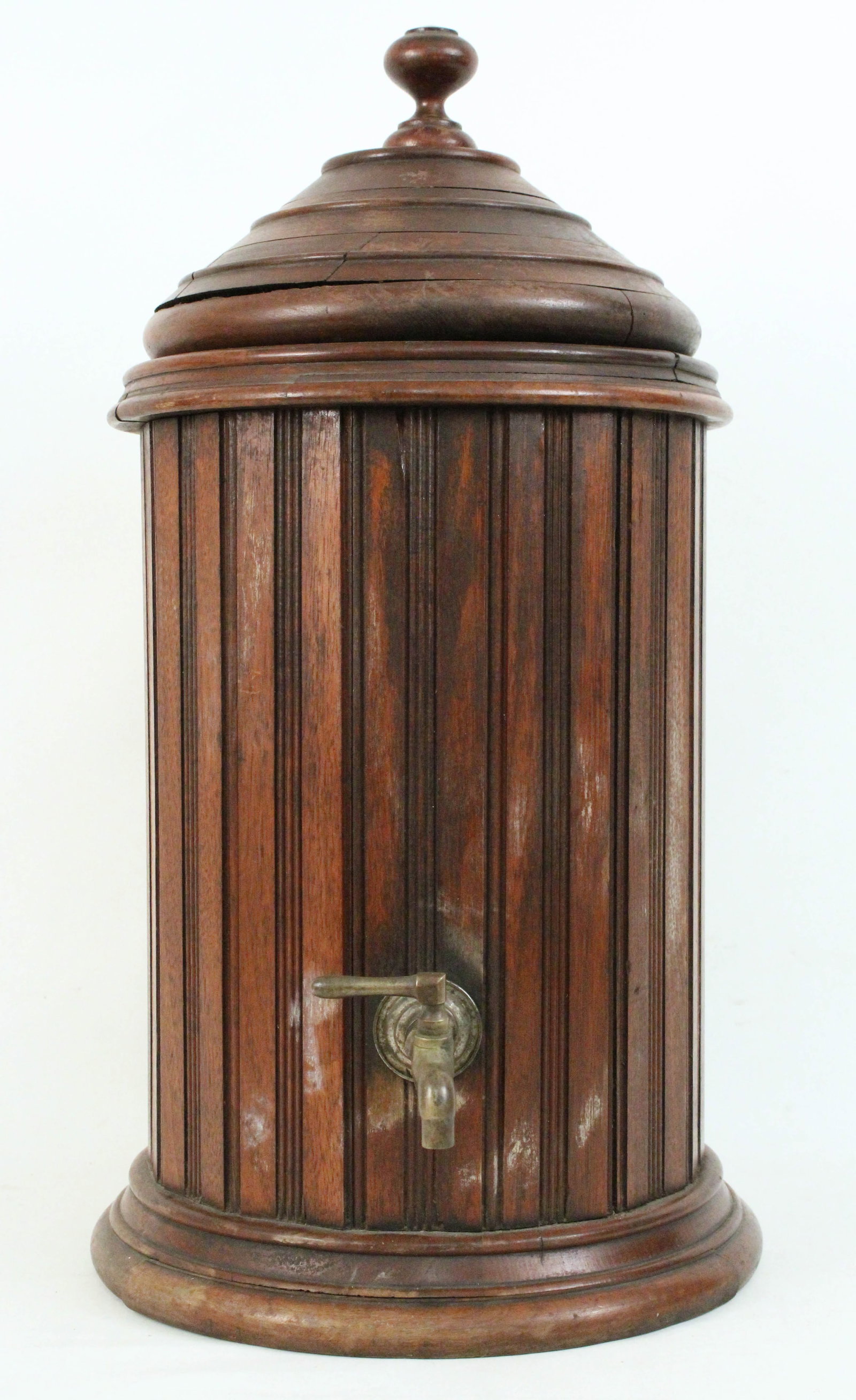 Victorian Walnut Water Cooler with Spigot (1 of 5)