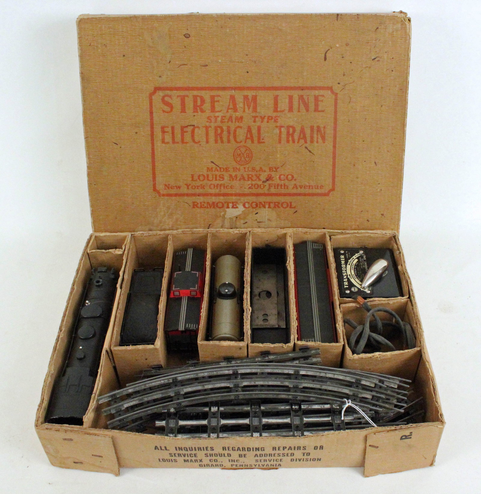Marx #35210 Electrical Stream Line Train Set (1 of 6)
