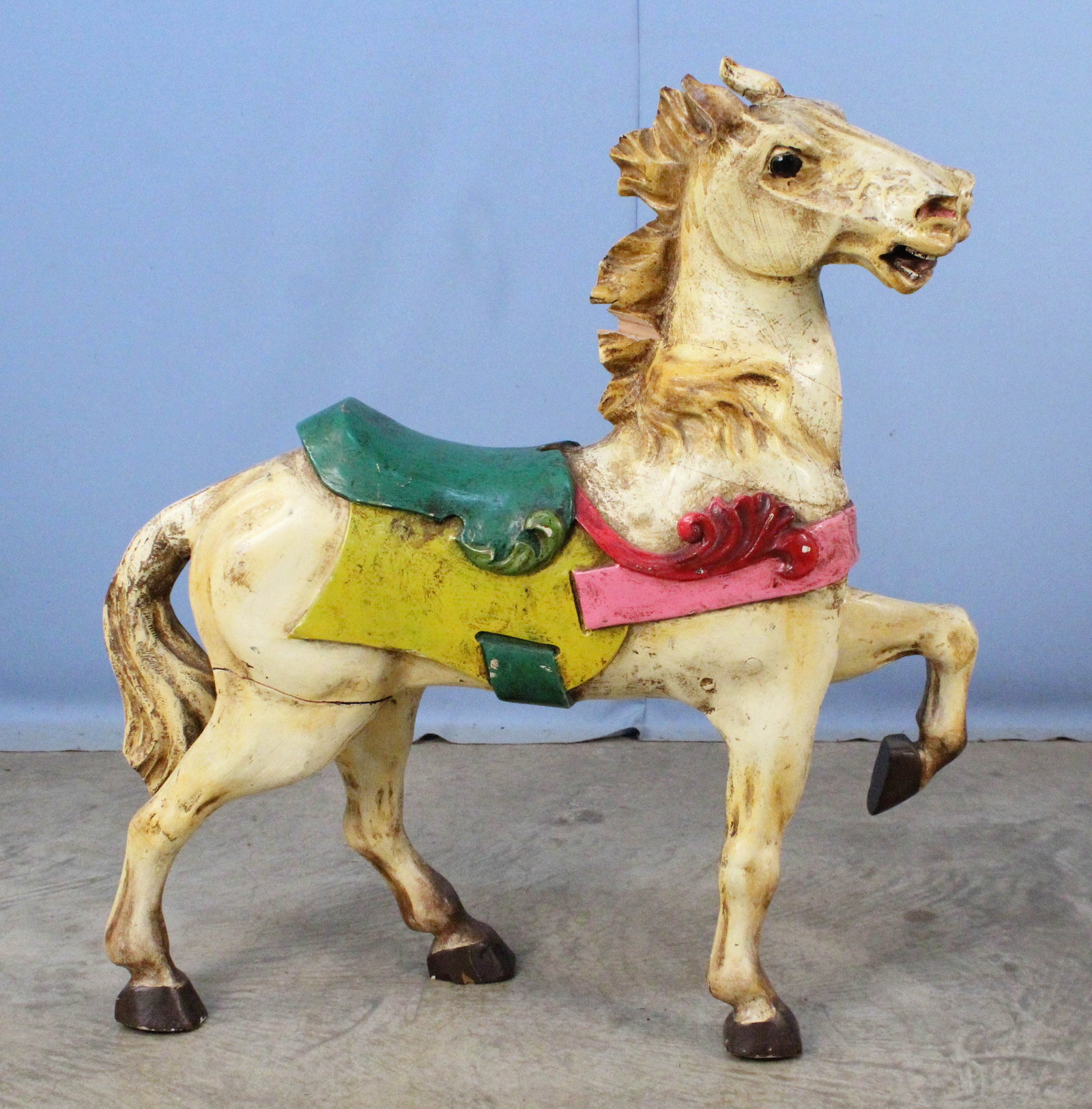 1999 E. Higareda Carved Wooden Carousel Horse (1 of 10)