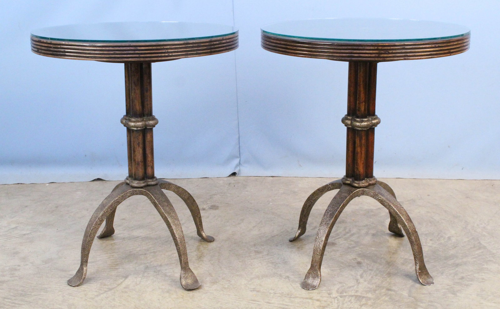 Theodore Alexander Mahogany L'Usine Accent Tables (1 of 4)