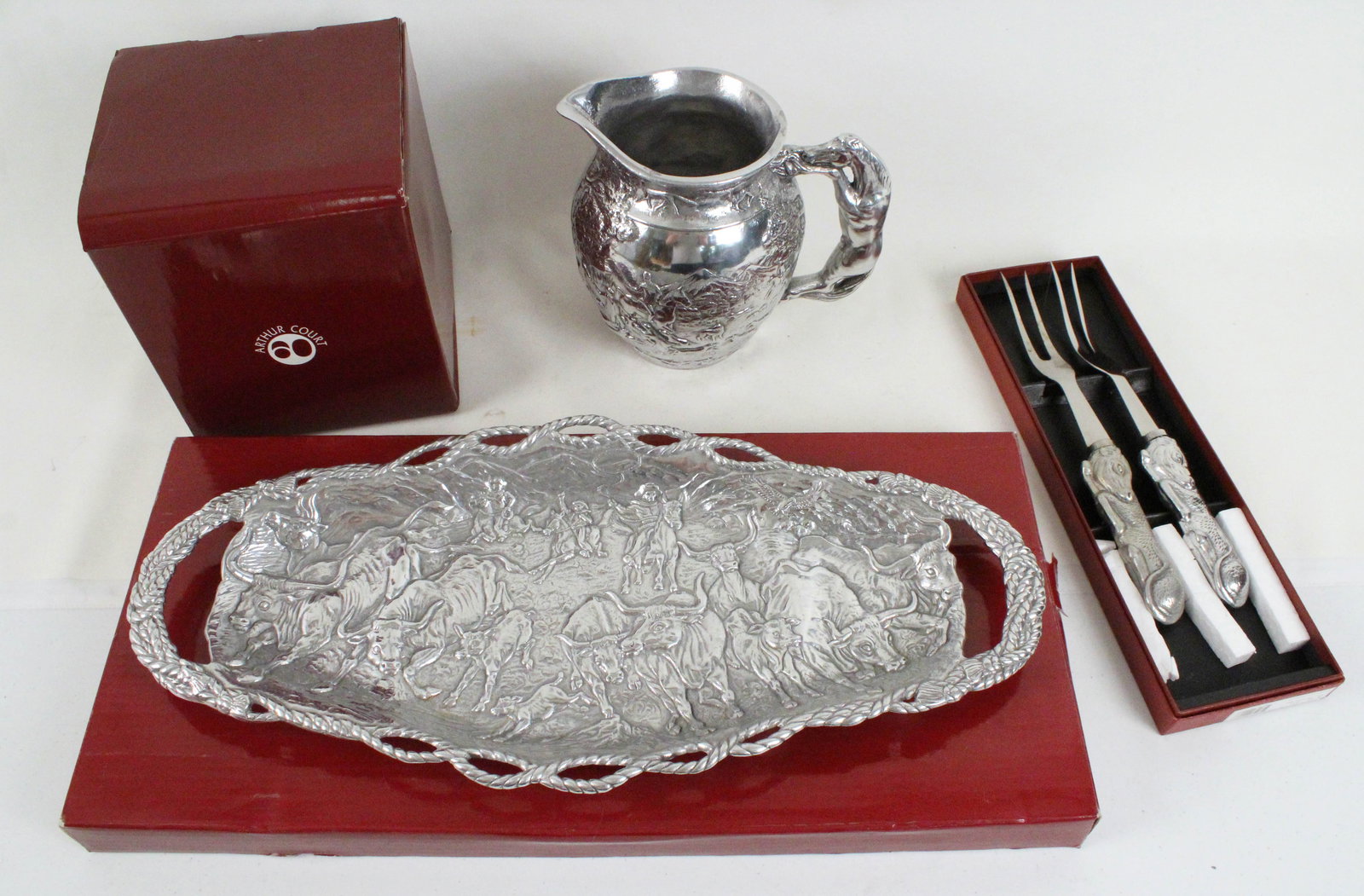 Arthur Court Tray, Pitcher, & Carving Set (1 of 5)