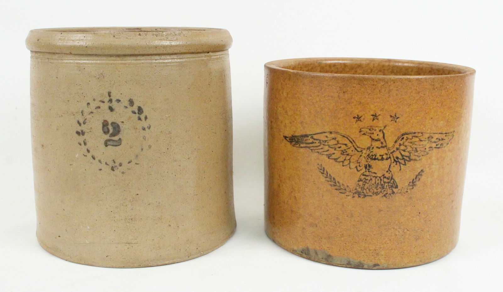 Two Stoneware 2 Gallon Crocks (1 of 4)