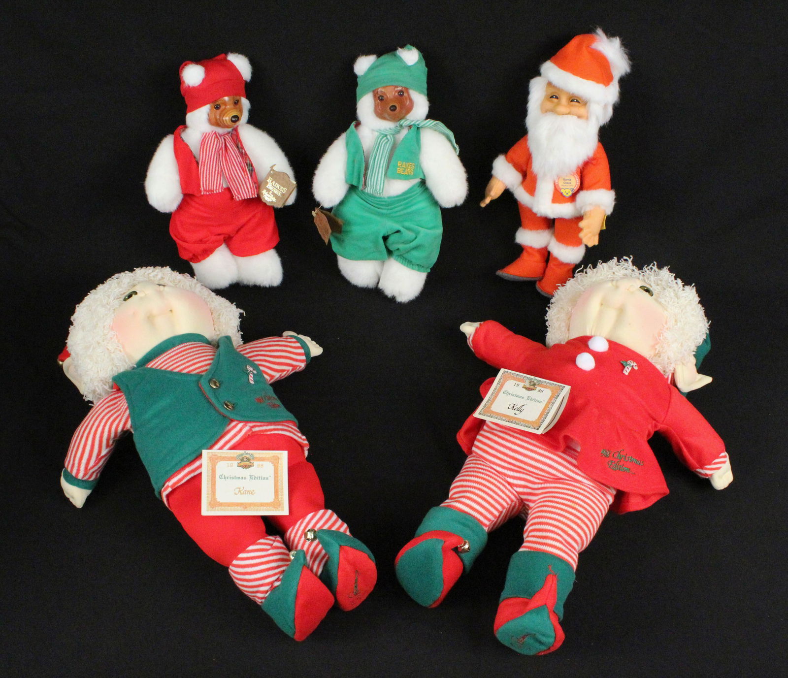 Steiff Santa Claus, Robert Raikes Elves, Cabbage Patch Kids (1 of 7)
