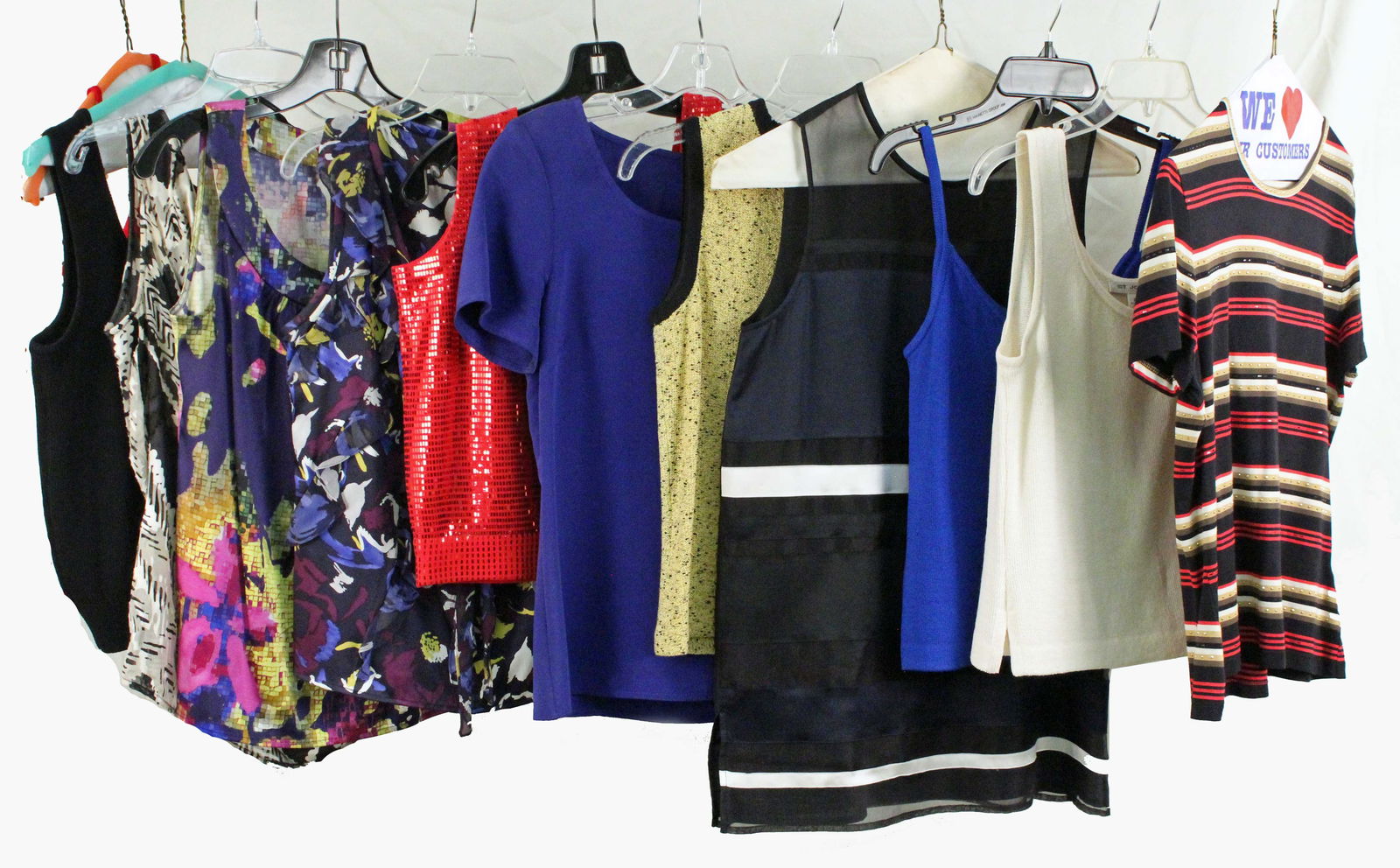 (12) St. John Tops, Size Petite (1 of 8)