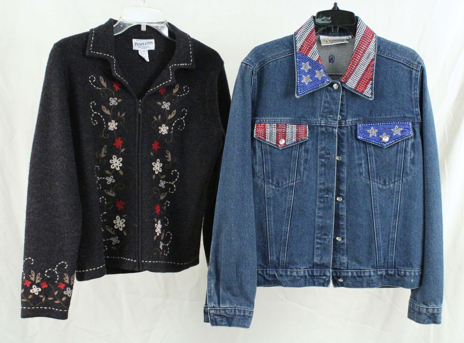 Christine Alexander Jacket & Pendleton Sweater (1 of 8)