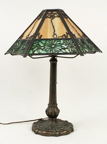 Stained Glass Lamp Circa 1910