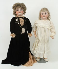 Gebruder Kuhnlenz and Handwerck Bisque Dolls