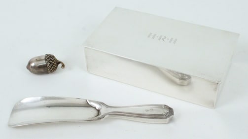 Tiffany & Company Box, Shoe Horn & Pill Box