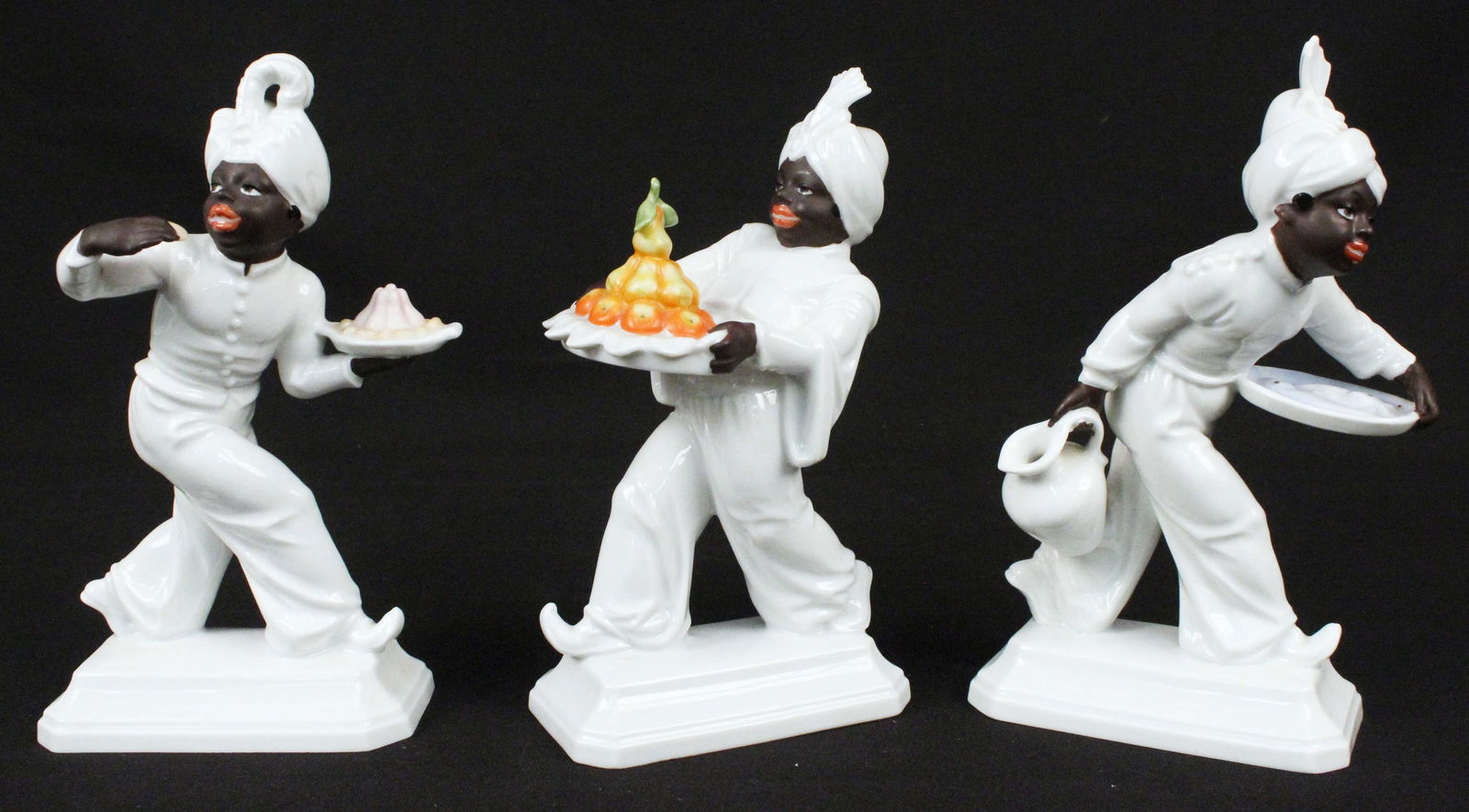 Three Rosenthal Blackamoor Figures By Meisel (1 of 5)