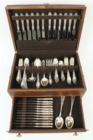 Towle Silver King Richard Sterling 88 Pcs.