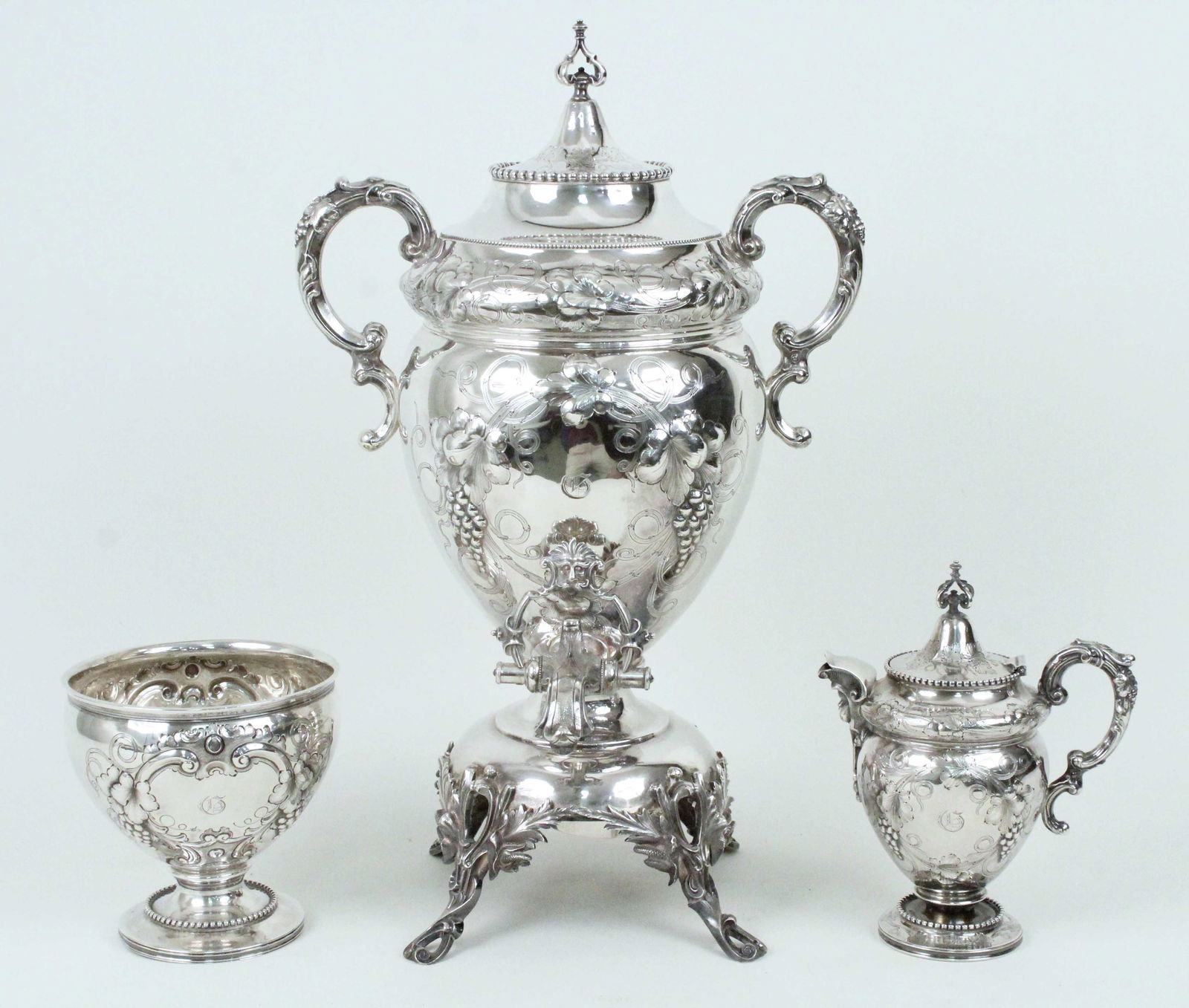 Wood & Hughes Coin Silver Hot Water Urn (1 of 12)