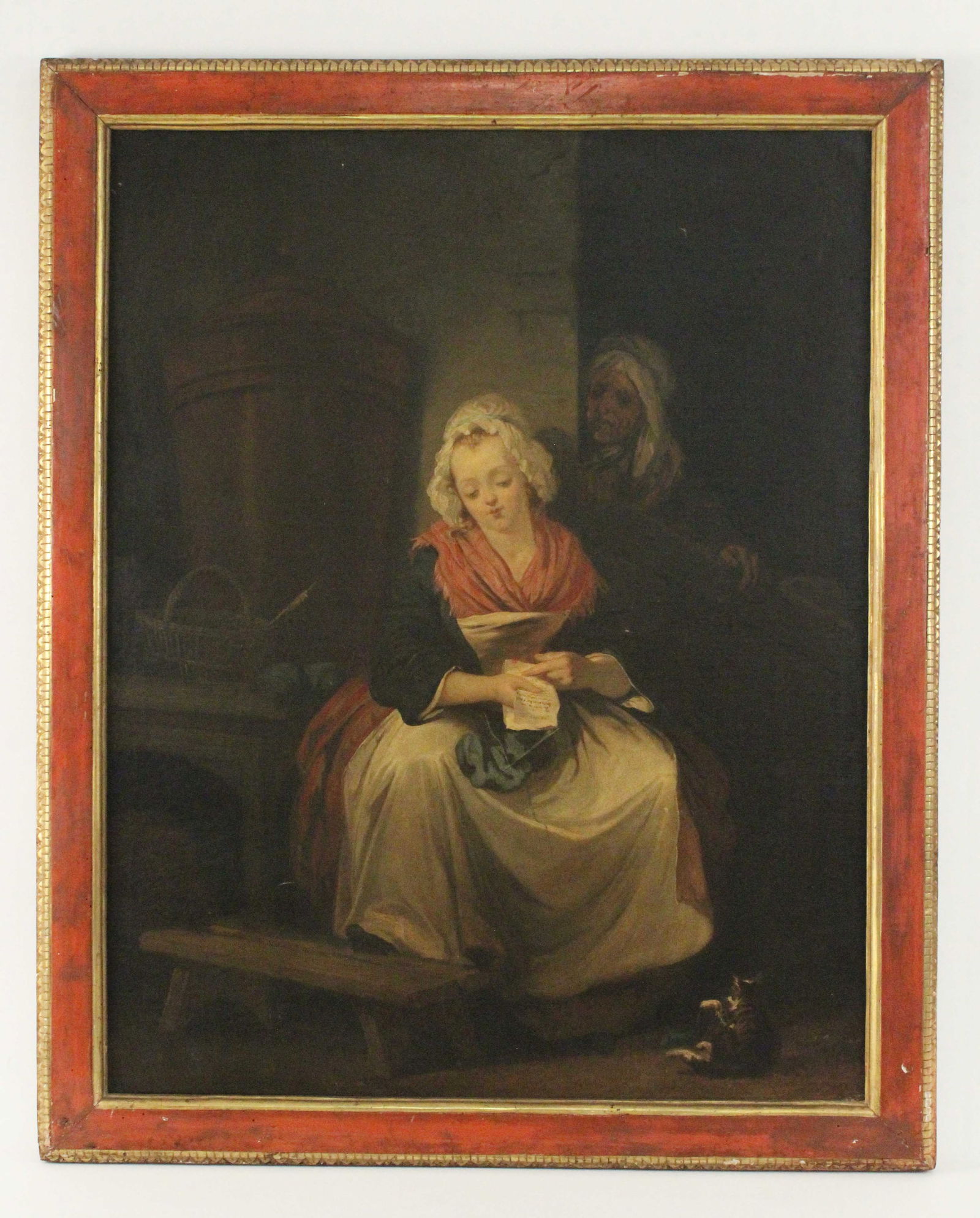 Attr. Nicholas B. Lepicie (1735-1784) Love Letters (1 of 8)