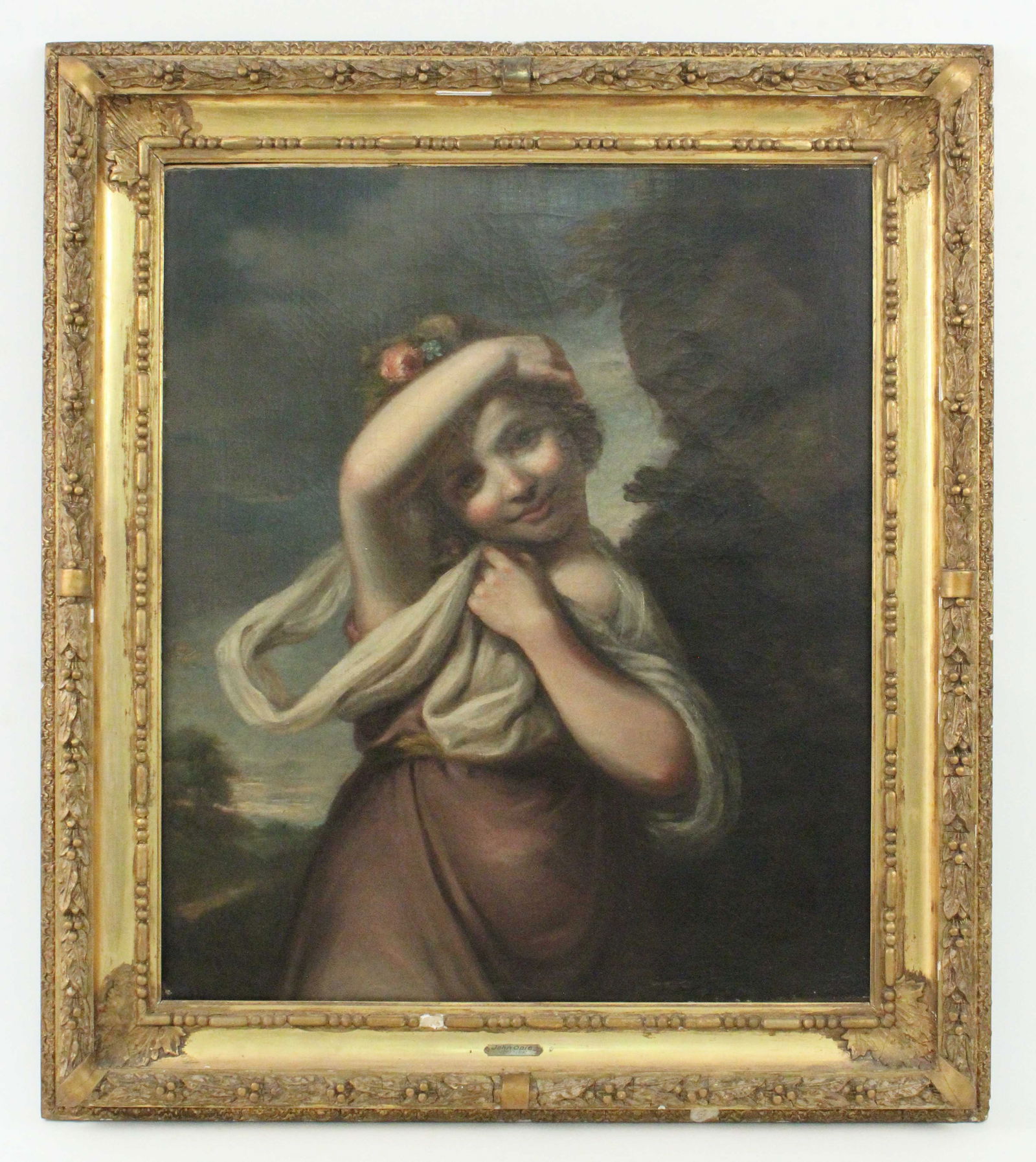 John Opie, R.A. (British 1761-1807) Young Girl (1 of 8)