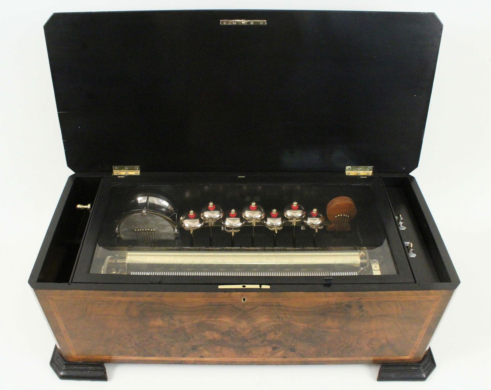 J. H. Heller Inlay Orchestra Cylinder Music Box (1 of 12)