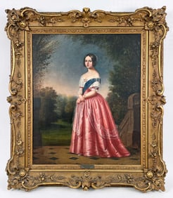 Queen Victoria 1852 After Alexander Melville 19 C
