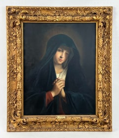 "The Virgin of Sorrows" School of Sassoferrato