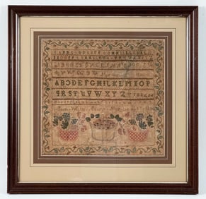Sarah Whiter Sampler May 17, 1820