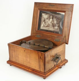 Schutz-Marke Symphonion Disc Music Box