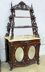 Rosewood M/T Server, C. 1850 Attr. Meeks