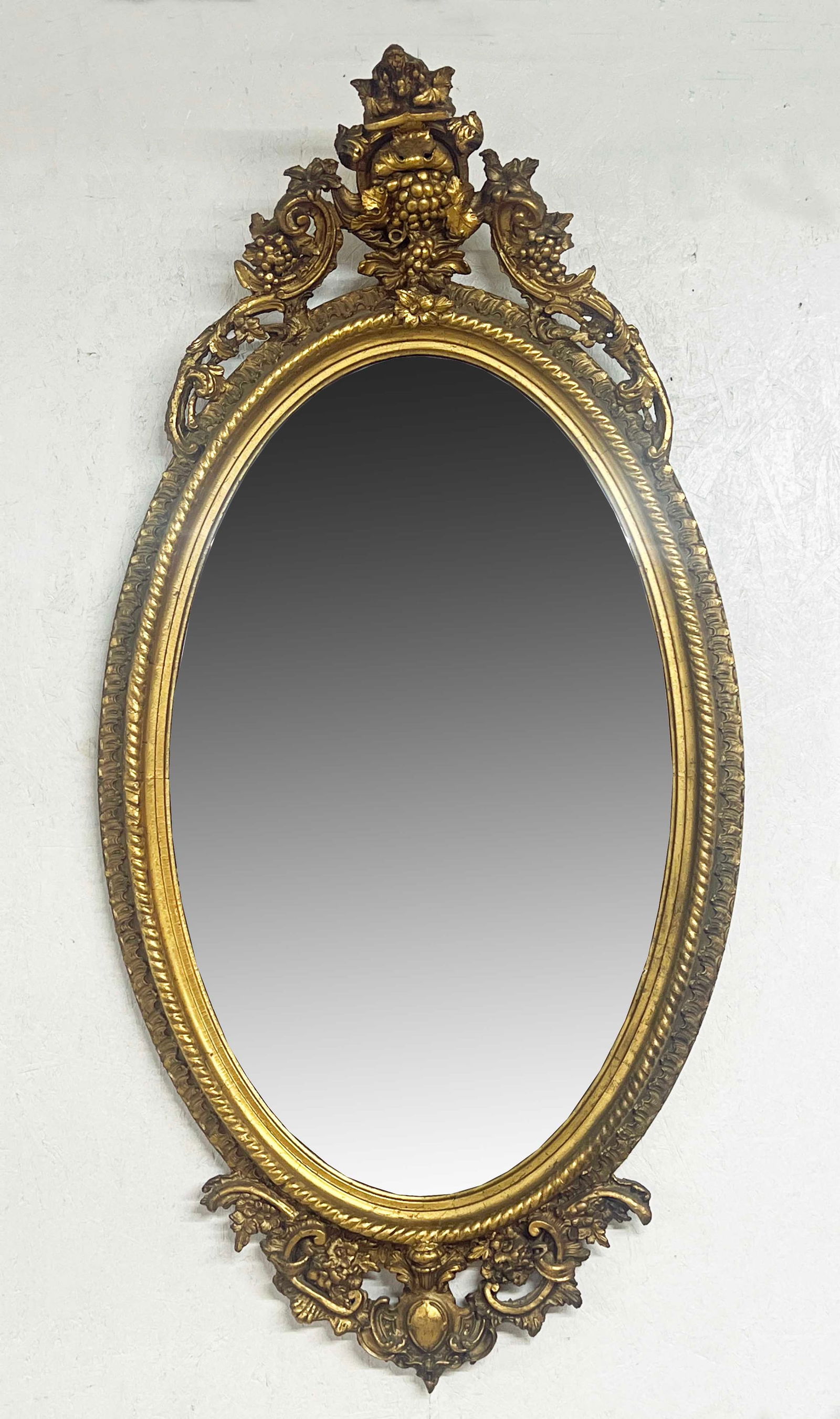 Mid 19th C. French Style Wall Mirror (1 of 4)