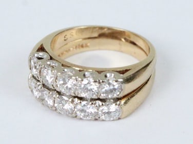 Ladies 14K Yellow Gold Diamond Ring w/ 1.400 ct.