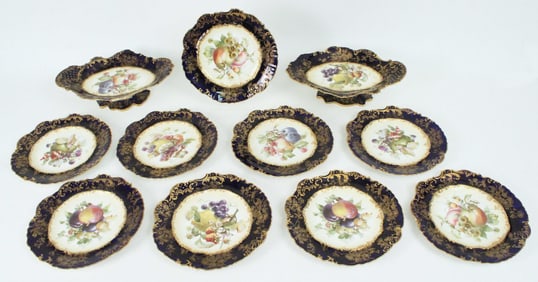 Hammersley Pattern #4935 China, (11) Pcs.