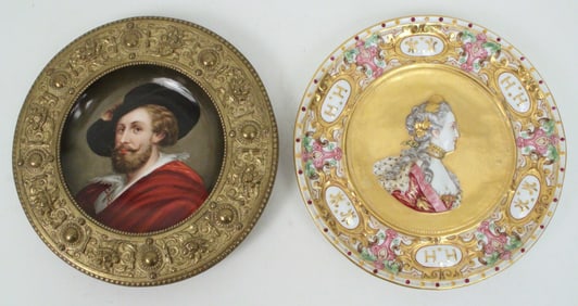 Peter Paul Rubens & Marie de' Medici Plates