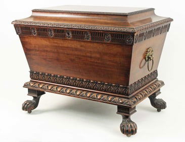 Regency Style Mahogany Cellarette