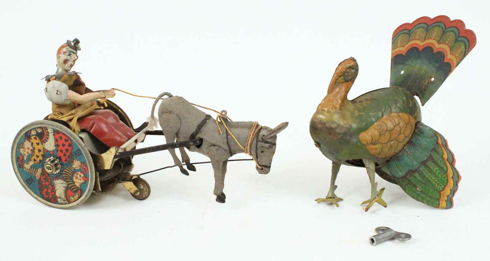 Lehmann Balky Mule & B & S Turkey Tin Toys (1 of 3)