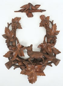 Black Forest Wall Decorations, Fox & Grapes